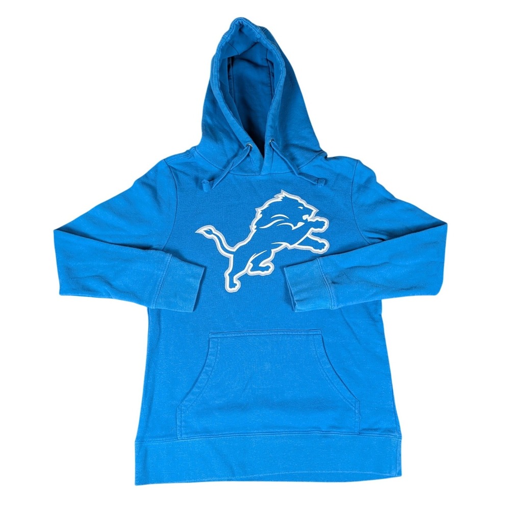 Fanatics NFL Detroit Lions Honolulu Blue Pullover Hoodie Graphic Sweatshirt